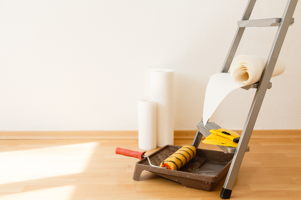 Scanbehang voorgeschilderd