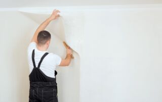 Scanbehang badkamer.